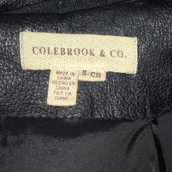 Colebrook & Co Leather Jacket - Picture 8 of 9